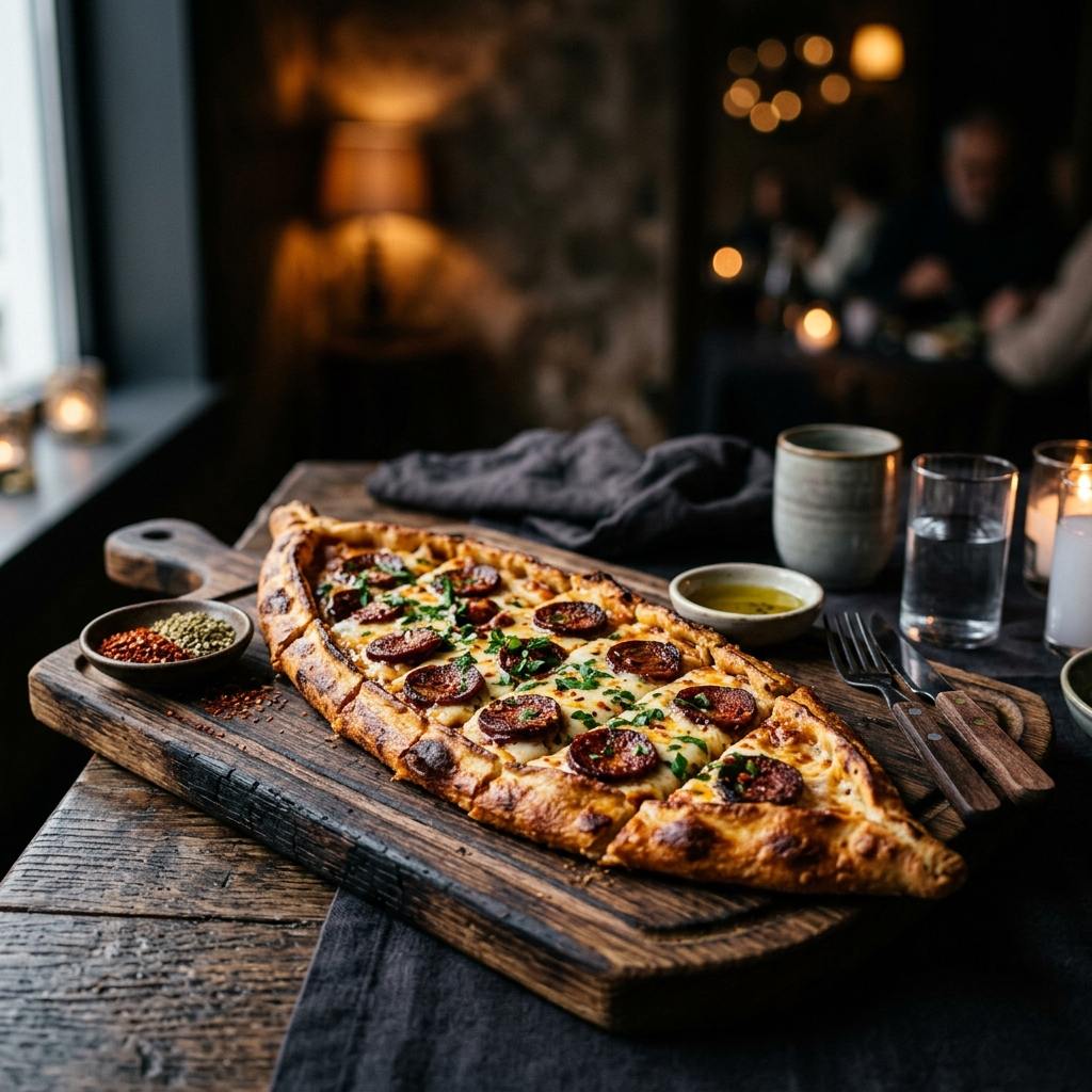 Pide mit Sucuk